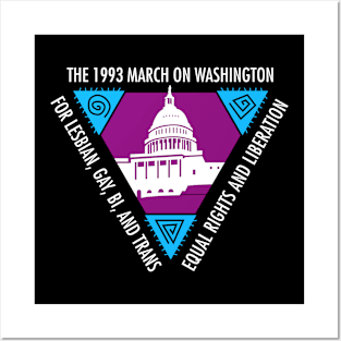 Vintage Retro Washington March Gay Posters and Art